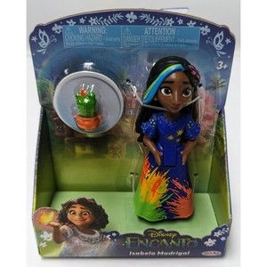 Disney Encanto ISABELA Madrigal 3" Mini Figure Blue Painted Dress (GW/B-1.10)